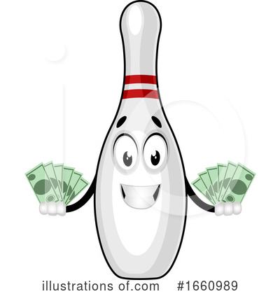 Royalty-Free (RF) Bowling Pin Clipart Illustration by Morphart Creations - Stock Sample #1660989