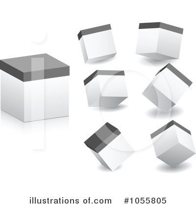 Royalty-Free (RF) Box Clipart Illustration by Andrei Marincas - Stock Sample #1055805