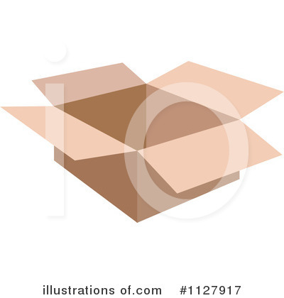 Royalty-Free (RF) Box Clipart Illustration by Lal Perera - Stock Sample #1127917