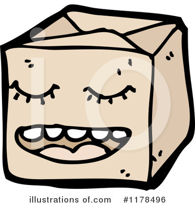 Royalty-Free (RF) Box Clipart Illustration by lineartestpilot - Stock Sample #1178496