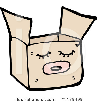 Royalty-Free (RF) Box Clipart Illustration by lineartestpilot - Stock Sample #1178498