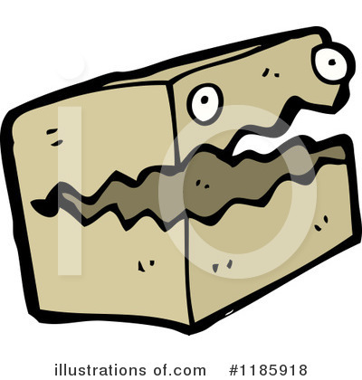 Royalty-Free (RF) Box Clipart Illustration by lineartestpilot - Stock Sample #1185918