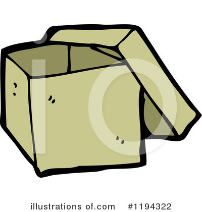Royalty-Free (RF) Box Clipart Illustration by lineartestpilot - Stock Sample #1194322