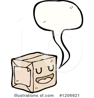 Royalty-Free (RF) Box Clipart Illustration by lineartestpilot - Stock Sample #1206621