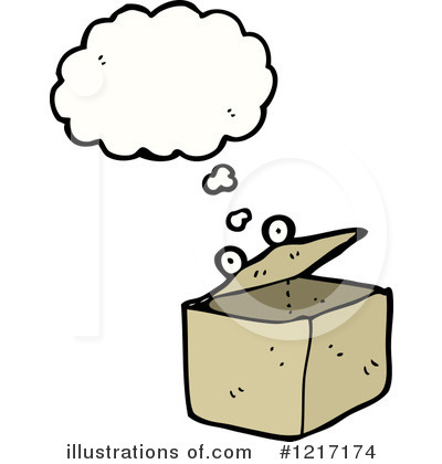 Royalty-Free (RF) Box Clipart Illustration by lineartestpilot - Stock Sample #1217174