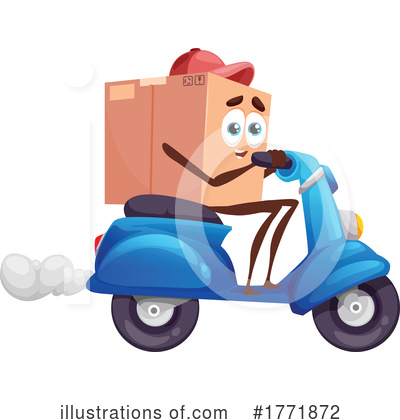 Parcel Clipart #1771872 by Vector Tradition SM