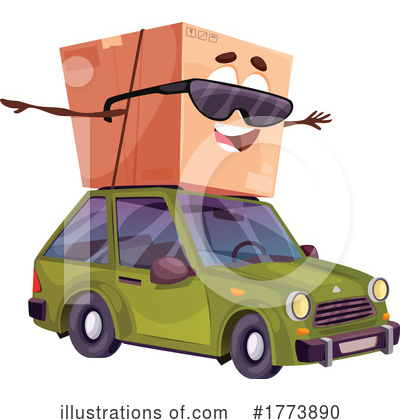 Royalty-Free (RF) Box Clipart Illustration by Vector Tradition SM - Stock Sample #1773890