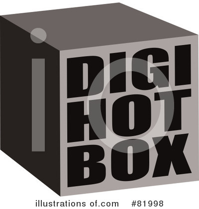 Royalty-Free (RF) Box Clipart Illustration by michaeltravers - Stock Sample #81998