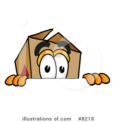 Box Clipart #8218 by Mascot Junction