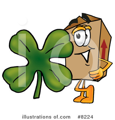 Royalty-Free (RF) Box Clipart Illustration by Mascot Junction - Stock Sample #8224