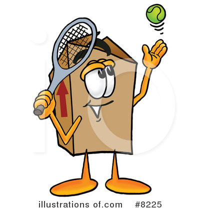 Royalty-Free (RF) Box Clipart Illustration by Mascot Junction - Stock Sample #8225