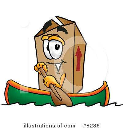 Royalty-Free (RF) Box Clipart Illustration by Mascot Junction - Stock Sample #8236