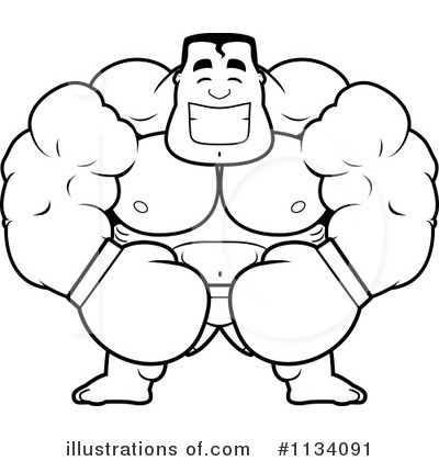 Royalty-Free (RF) Boxer Clipart Illustration by Cory Thoman - Stock Sample #1134091