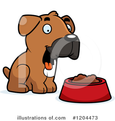 Royalty-Free (RF) Boxer Clipart Illustration by Cory Thoman - Stock Sample #1204473