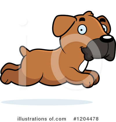 Royalty-Free (RF) Boxer Clipart Illustration by Cory Thoman - Stock Sample #1204478