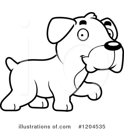 Royalty-Free (RF) Boxer Clipart Illustration by Cory Thoman - Stock Sample #1204535