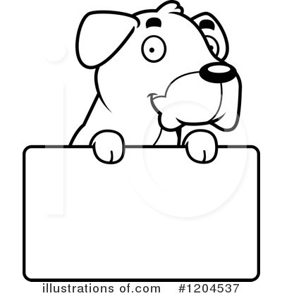 Royalty-Free (RF) Boxer Clipart Illustration by Cory Thoman - Stock Sample #1204537
