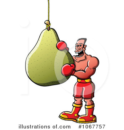 Royalty-Free (RF) Boxing Clipart Illustration by Zooco - Stock Sample #1067757