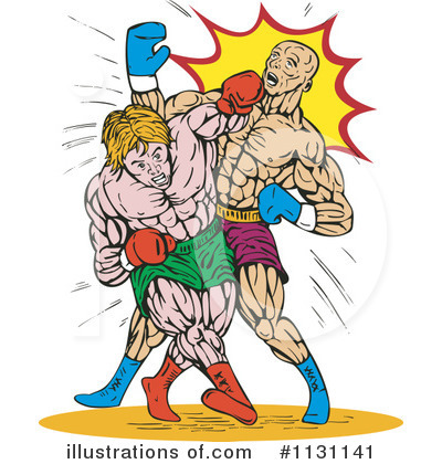 Boxers Clipart #1131141 by patrimonio