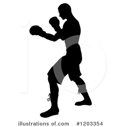 Royalty-Free (RF) Boxing Clipart Illustration by AtStockIllustration - Stock Sample #1203354