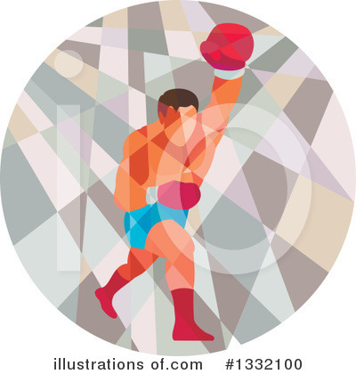 Royalty-Free (RF) Boxing Clipart Illustration by patrimonio - Stock Sample #1332100