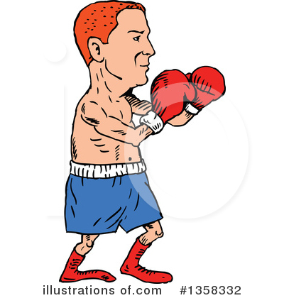 Boxing Gloves Clipart #1358332 by patrimonio