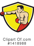 Boxing Clipart #1418988 by patrimonio