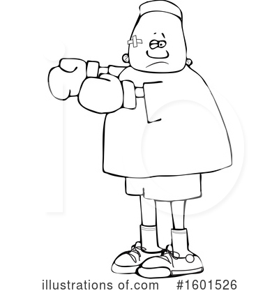 Royalty-Free (RF) Boxing Clipart Illustration by djart - Stock Sample #1601526