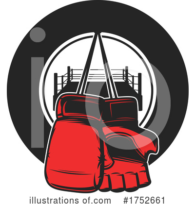 Boxing Gloves Clipart #1752661 by Vector Tradition SM