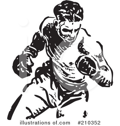 Royalty-Free (RF) Boxing Clipart Illustration by BestVector - Stock Sample #210352