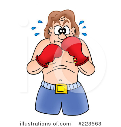 Royalty-Free (RF) Boxing Clipart Illustration by visekart - Stock Sample #223563