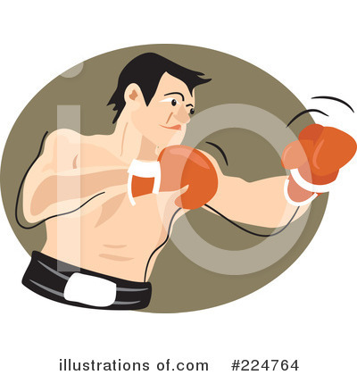 Royalty-Free (RF) Boxing Clipart Illustration by Prawny - Stock Sample #224764