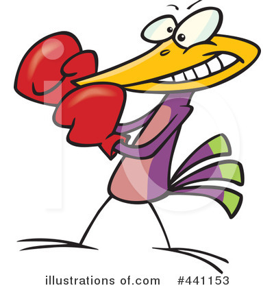 Royalty-Free (RF) Boxing Clipart Illustration by toonaday - Stock Sample #441153