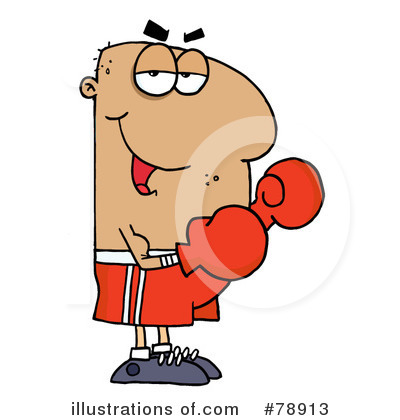 Royalty-Free (RF) Boxing Clipart Illustration by Hit Toon - Stock Sample #78913