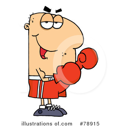 Royalty-Free (RF) Boxing Clipart Illustration by Hit Toon - Stock Sample #78915
