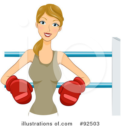 Royalty-Free (RF) Boxing Clipart Illustration by BNP Design Studio - Stock Sample #92503