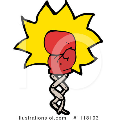 Royalty-Free (RF) Boxing Glove Clipart Illustration by lineartestpilot - Stock Sample #1118193