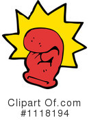 Boxing Glove Clipart #1118194 by lineartestpilot