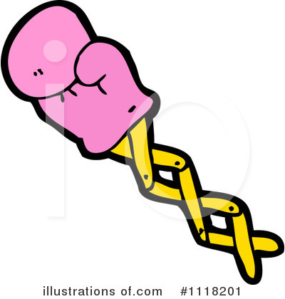 Royalty-Free (RF) Boxing Glove Clipart Illustration by lineartestpilot - Stock Sample #1118201