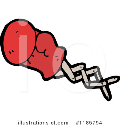 Royalty-Free (RF) Boxing Glove Clipart Illustration by lineartestpilot - Stock Sample #1185794