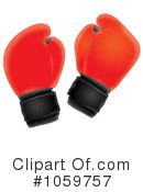 Boxing Gloves Clipart #1059757 by Alex Bannykh