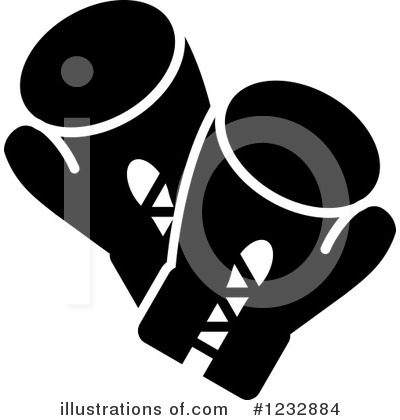 Royalty-Free (RF) Boxing Gloves Clipart Illustration by Vector Tradition SM - Stock Sample #1232884