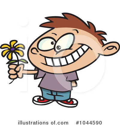 Royalty-Free (RF) Boy Clipart Illustration by toonaday - Stock Sample #1044590