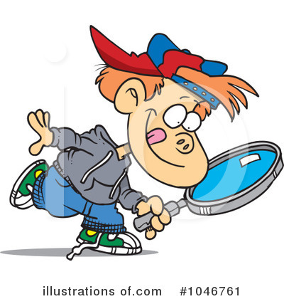 Magnifying Glass Clipart #1046761 by toonaday