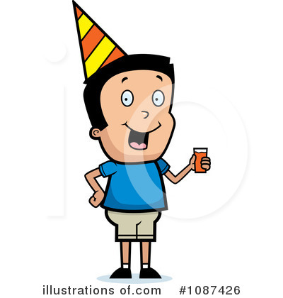Party Hat Clipart #1087426 by Cory Thoman