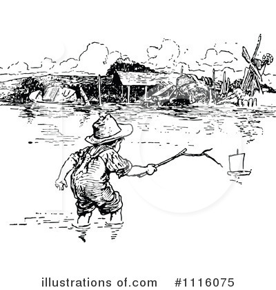 Royalty-Free (RF) Boy Clipart Illustration by Prawny Vintage - Stock Sample #1116075