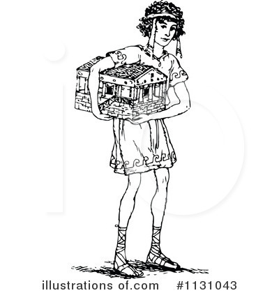 Royalty-Free (RF) Boy Clipart Illustration by Prawny Vintage - Stock Sample #1131043