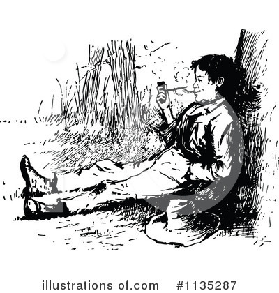 Royalty-Free (RF) Boy Clipart Illustration by Prawny Vintage - Stock Sample #1135287