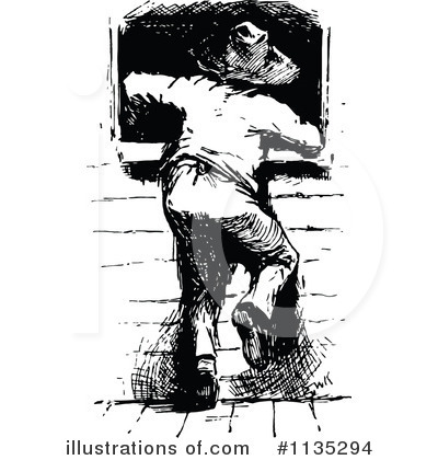 Royalty-Free (RF) Boy Clipart Illustration by Prawny Vintage - Stock Sample #1135294