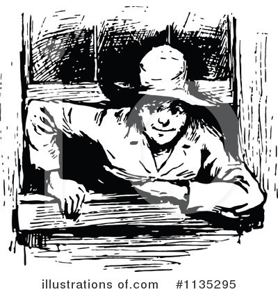 Royalty-Free (RF) Boy Clipart Illustration by Prawny Vintage - Stock Sample #1135295
